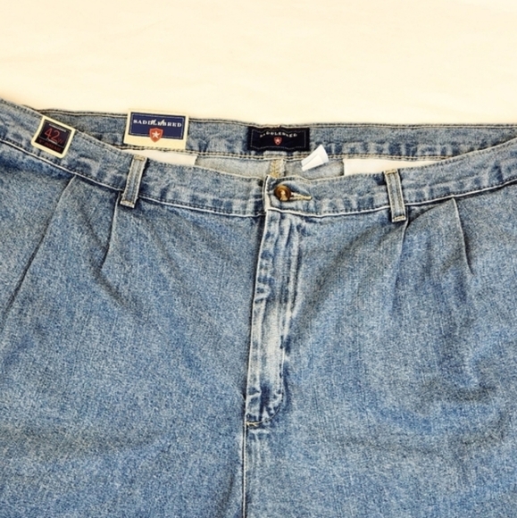 Saddlebred 100% Cotton Denim Shorts - Picture 4 of 7